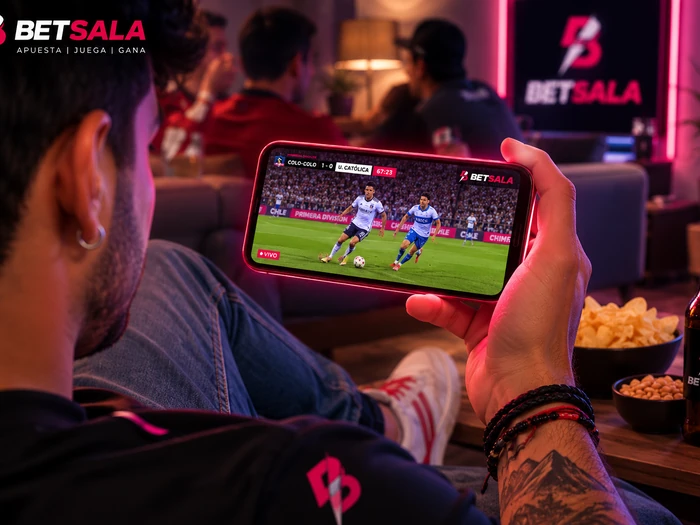 Sportsbook Betsala desde el móvil